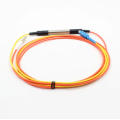 Corde de correction optique de fibre de mode avec des connecteurs de LC / Sc / FC / St